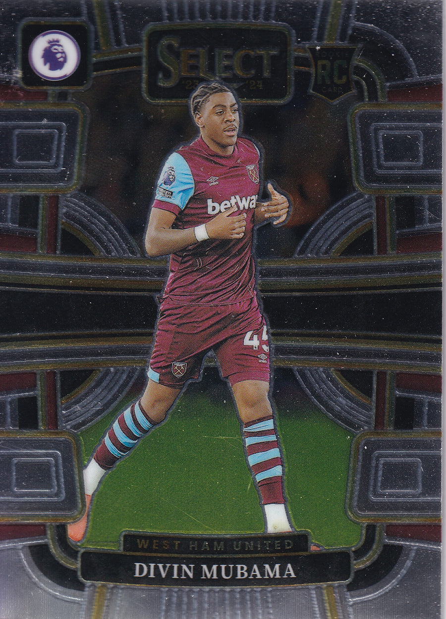 095. DIVIN MUBAMA - WEST HAM UNITED - ROOKIE CARD - TERRACE