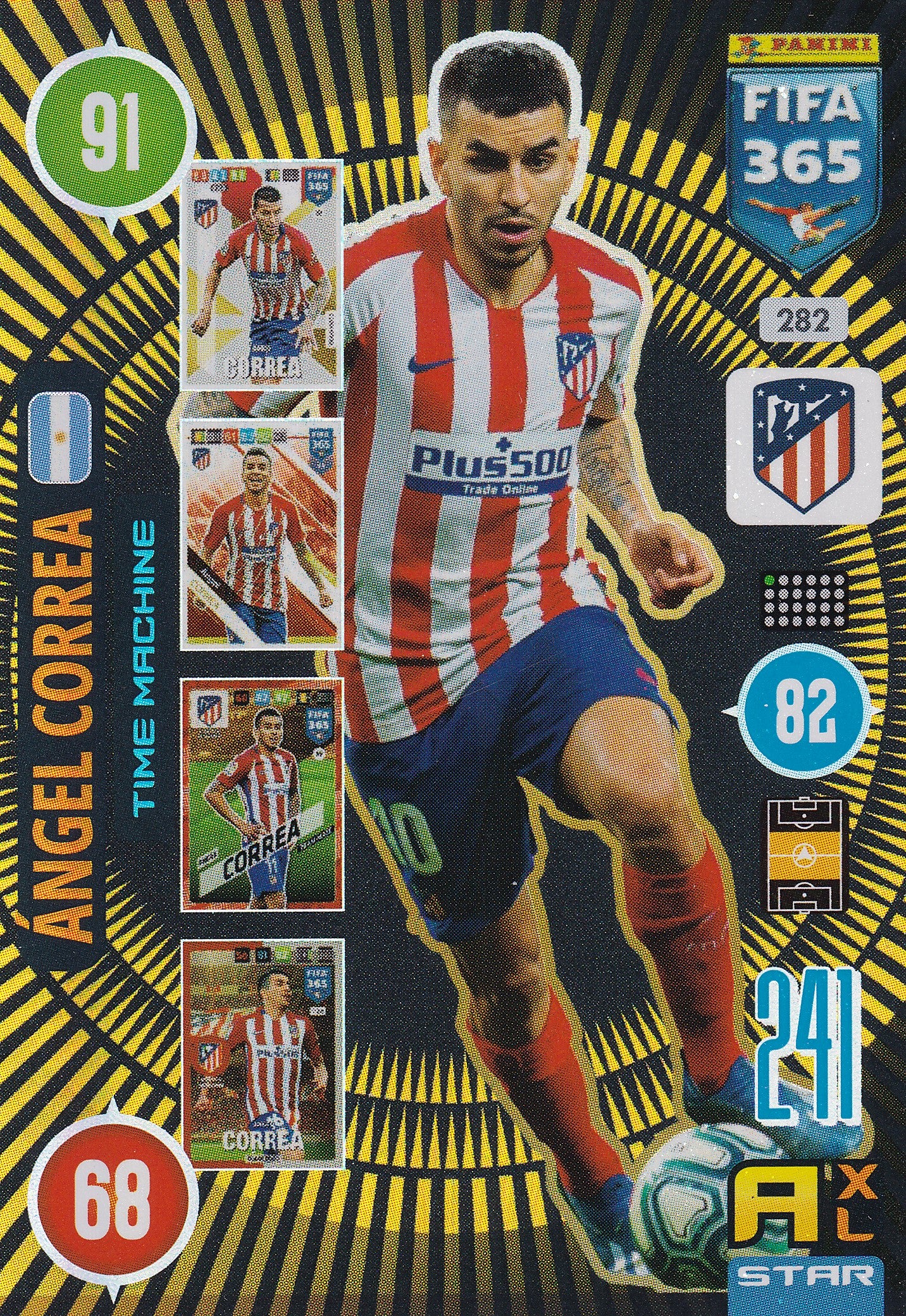 282. ANGEL CORREA - ATHLETICO DE MADRID - TIME MACHINE