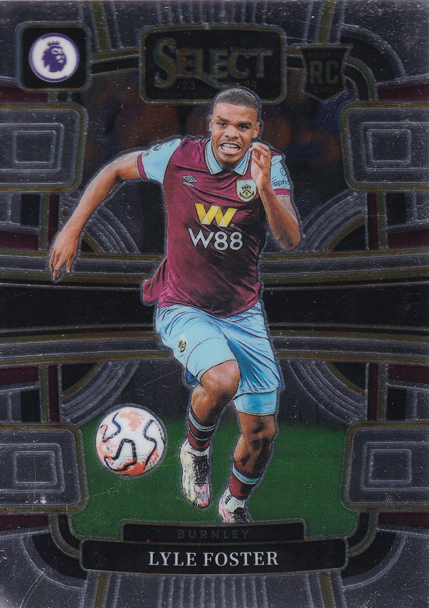 026. LYLE FOSTER - BURNLEY - ROOKIE CARD - TERRACE