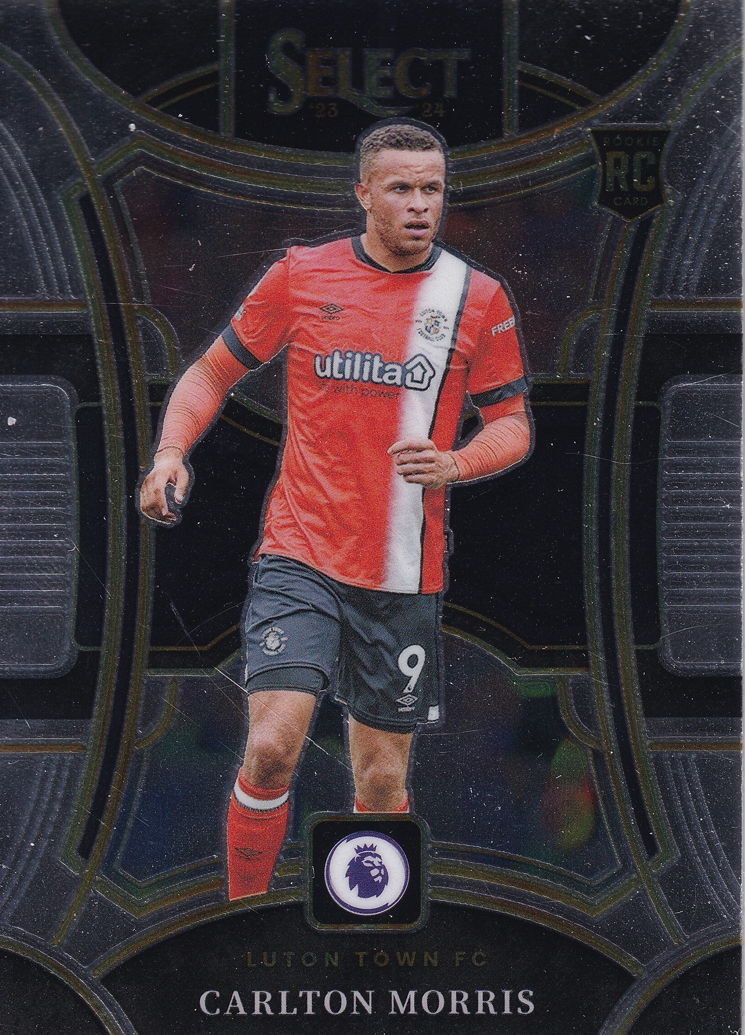 156. CARLTON MORRIS - LUTON TOWN FC - ROOKIE CARD - MEZZANINE