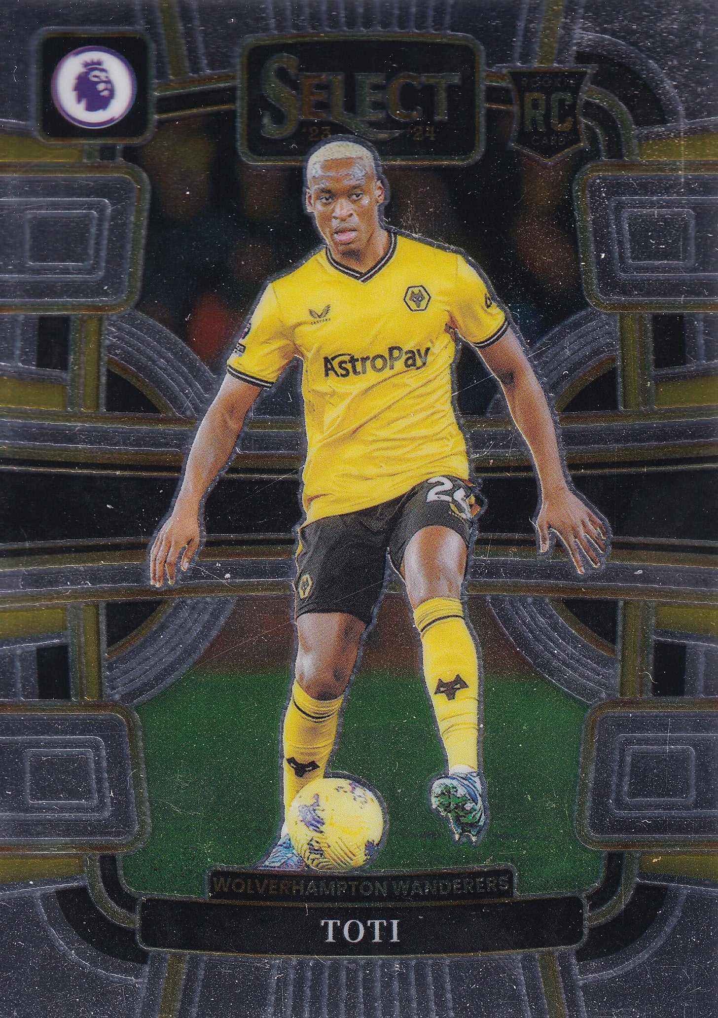 100. TOTI - WOLVERHAMPTON WANDERERS - ROOKIE CARD - TERRACE