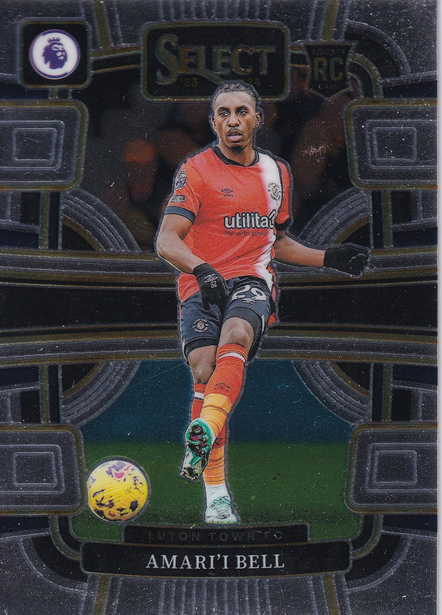 059. AMARI'I BELL - LUTON TOWN - ROOKIE CARD - TERRACE