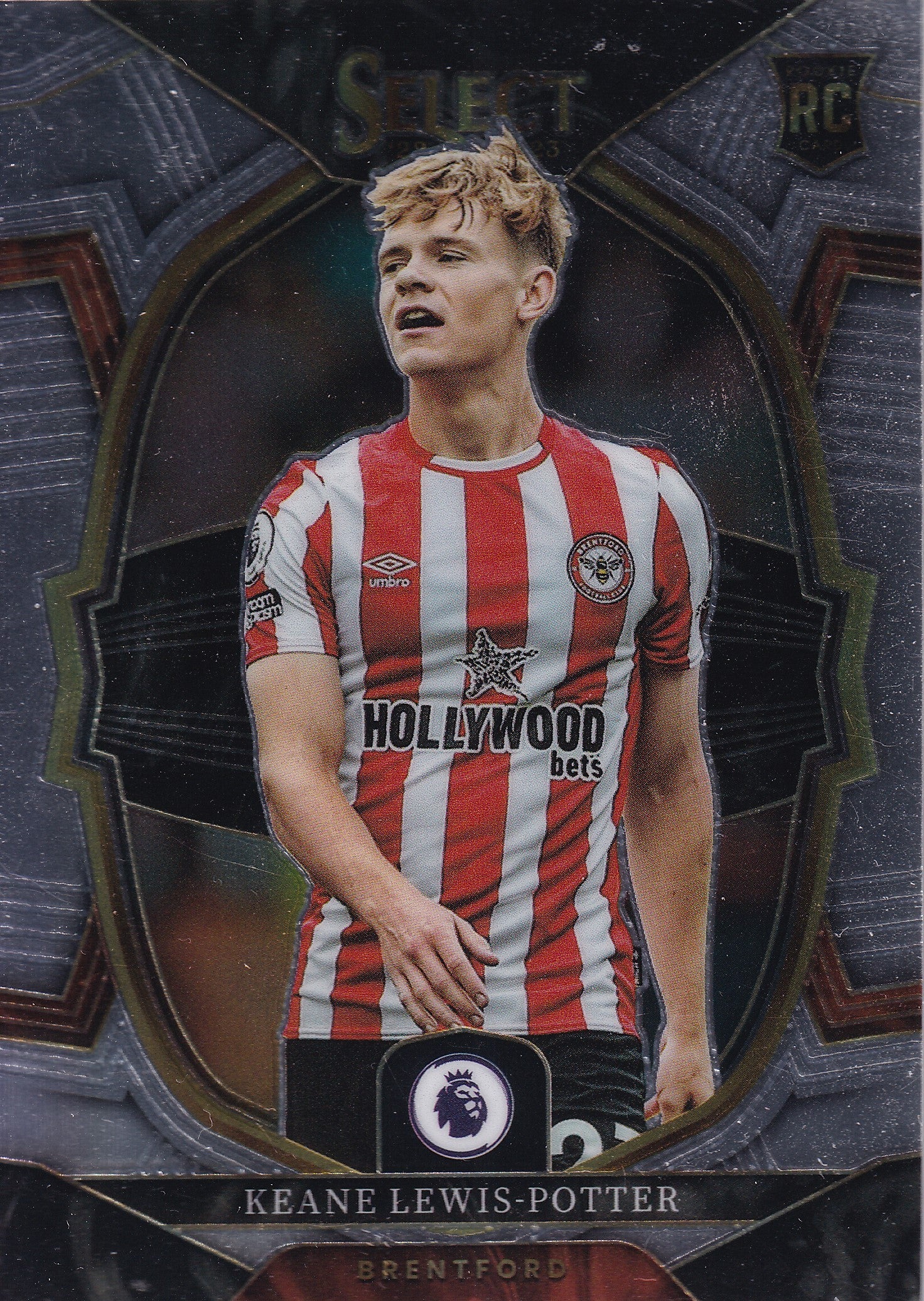 016. KEANE LEWIS-POTTER - BRENTFORD - ROOKIE CARD
