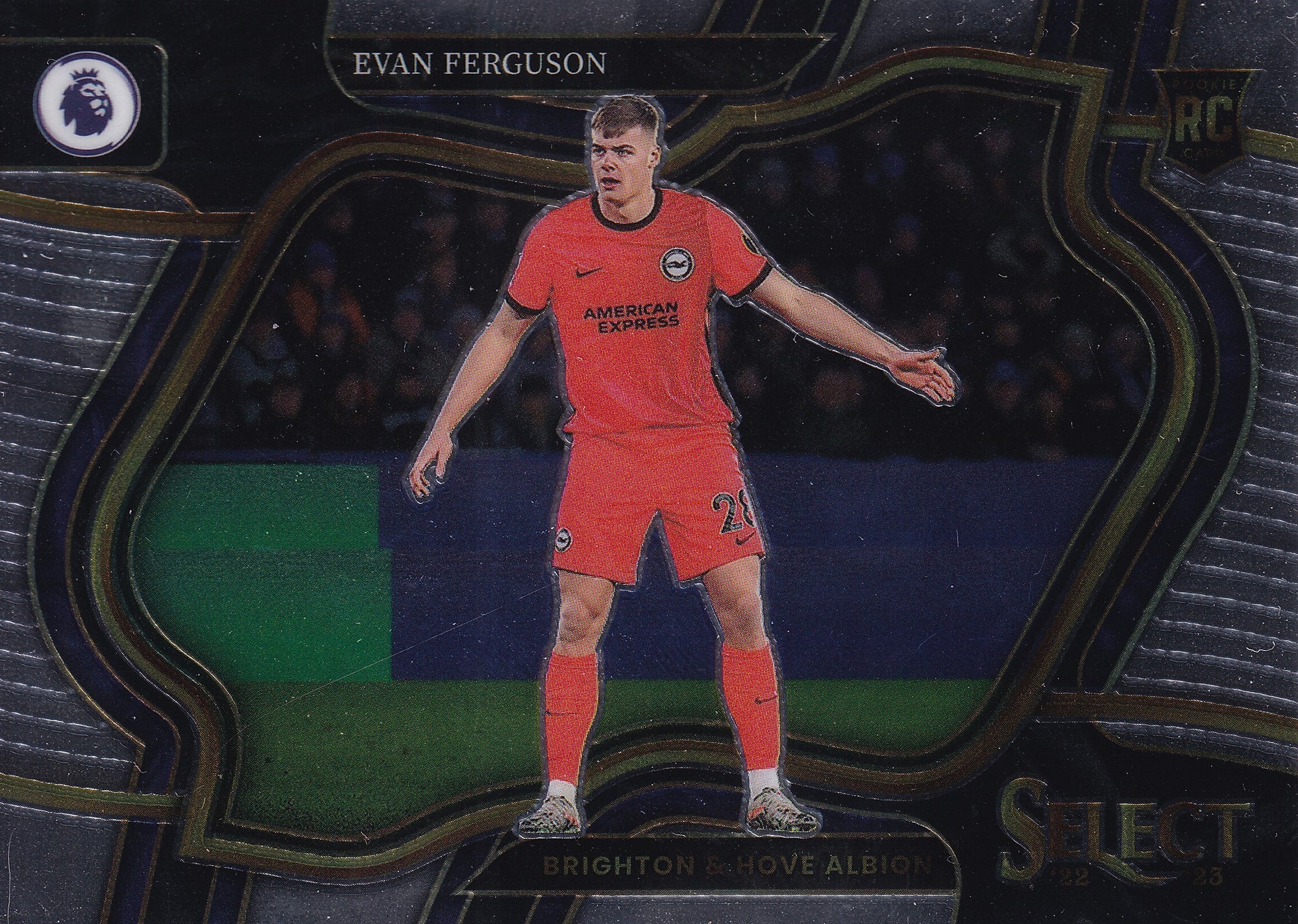 250. EVAN FERGUSON - BRIGHTON & HOVE ALBION - ROOKIE CARD - FIELD LEVEL