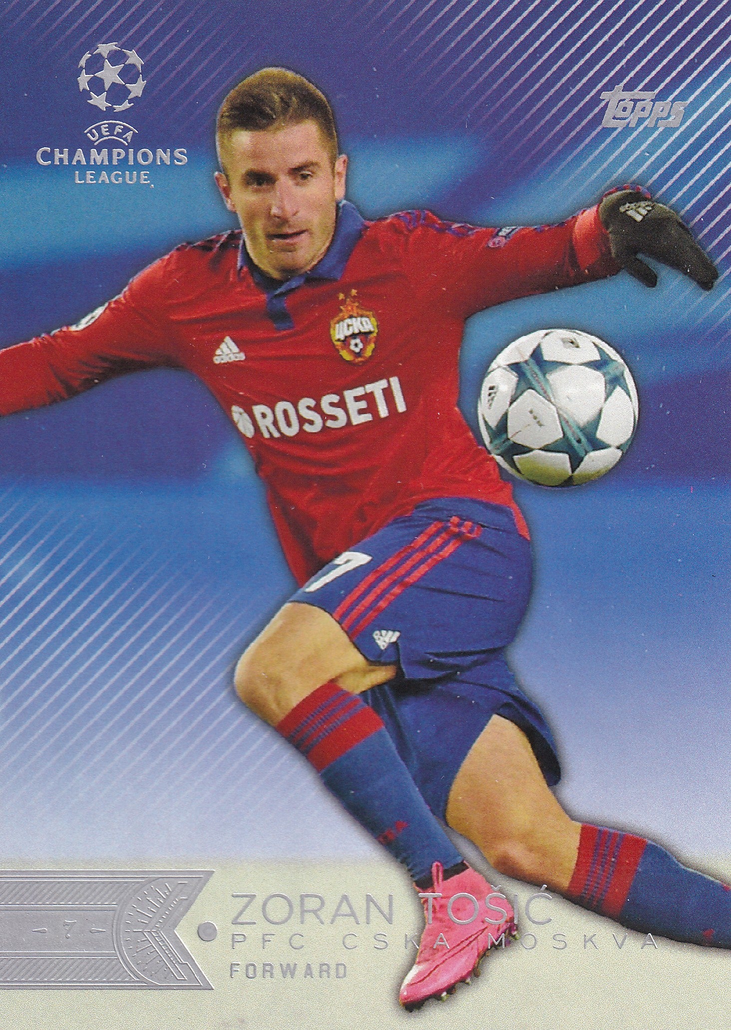 046. ZORAN TOSIC - PFC CSKA MOSKVA - BLUE