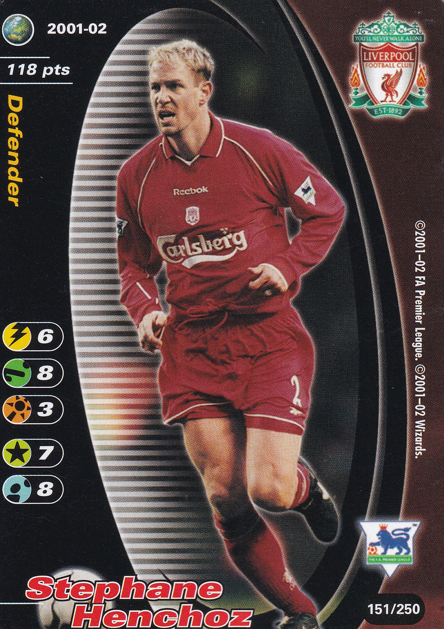 151. STEPHANE HENCHOZ - LIVERPOOL