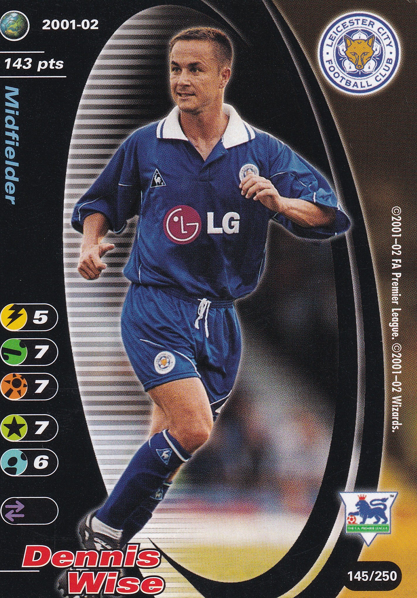 145. DENNIS WISE - LEICESTER CITY