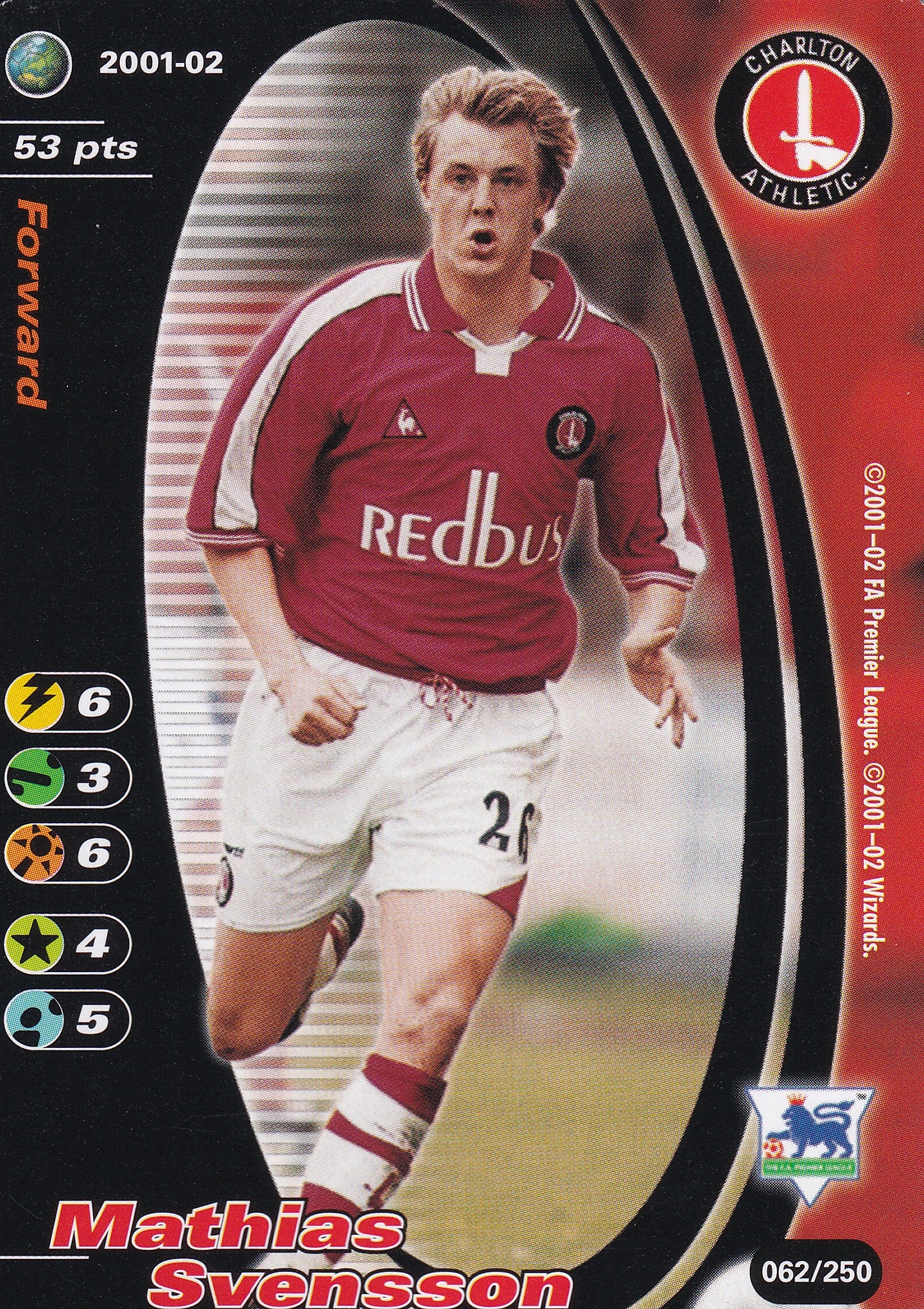062. MATHIAS SVENSSON - CHARLTON ATHLETIC