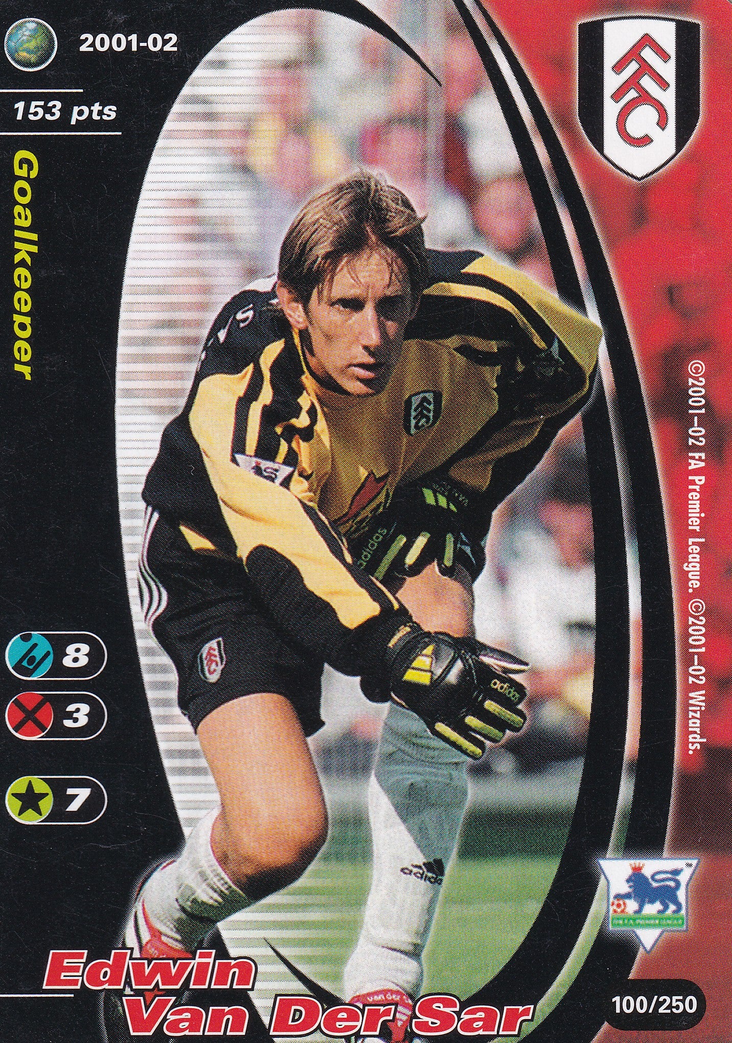100. EDWIN VAN DER SAR - FULLHAM