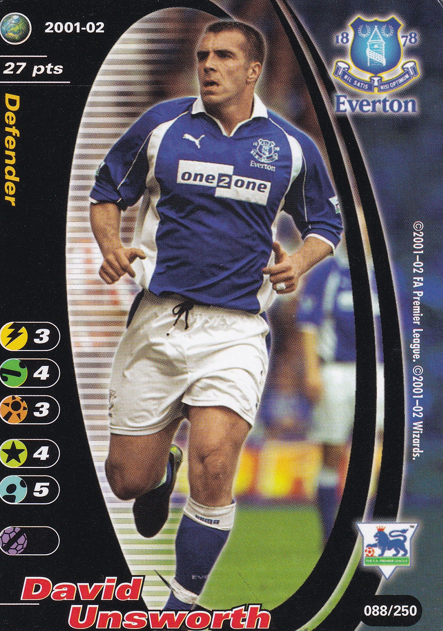 088. DAVID UNSWORTH - EVERTON