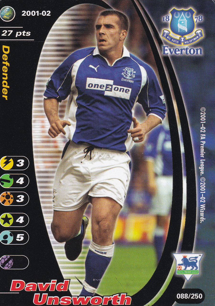 088. DAVID UNSWORTH - EVERTON