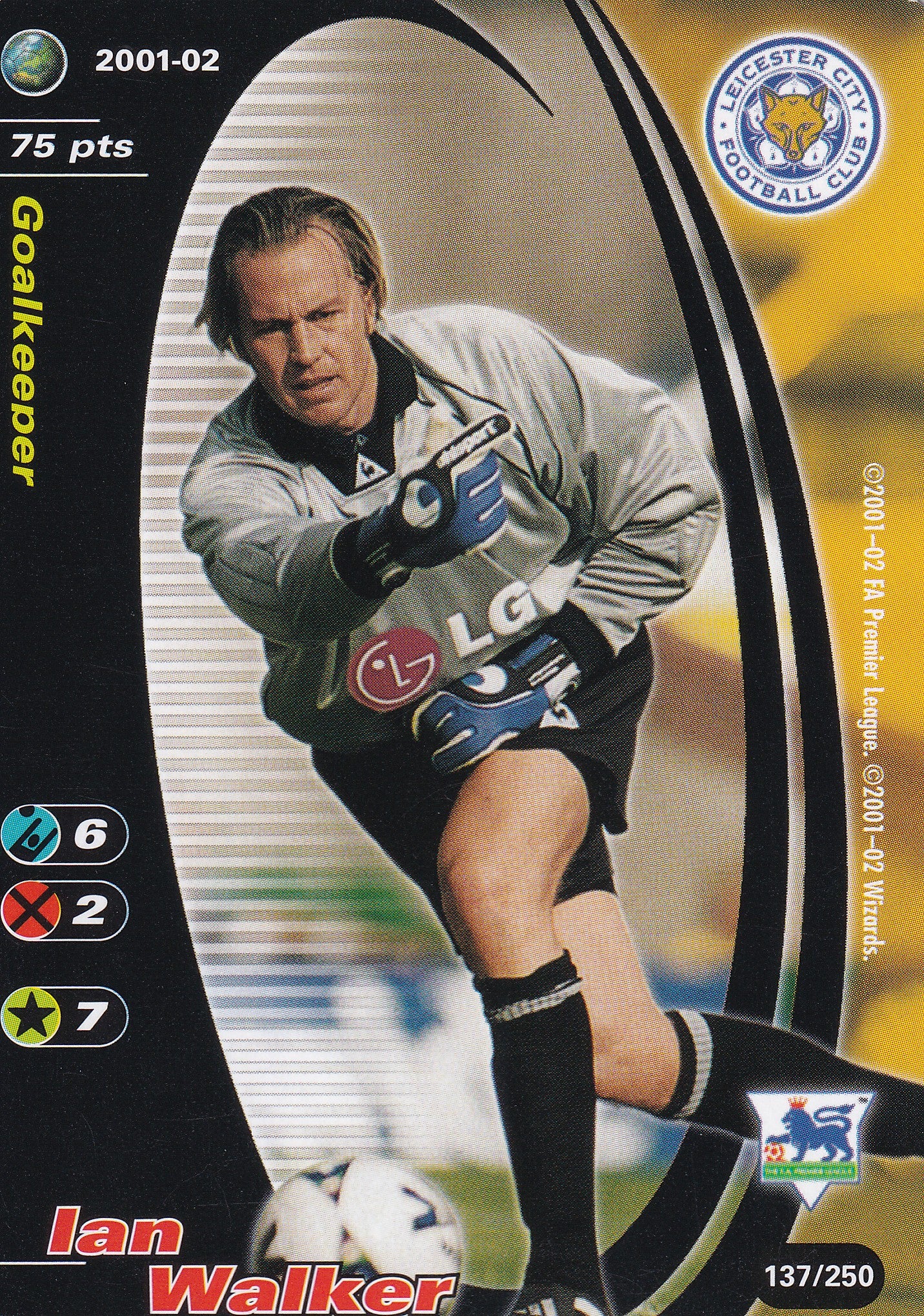 137. IAN WALKER - LEICESTER CITY