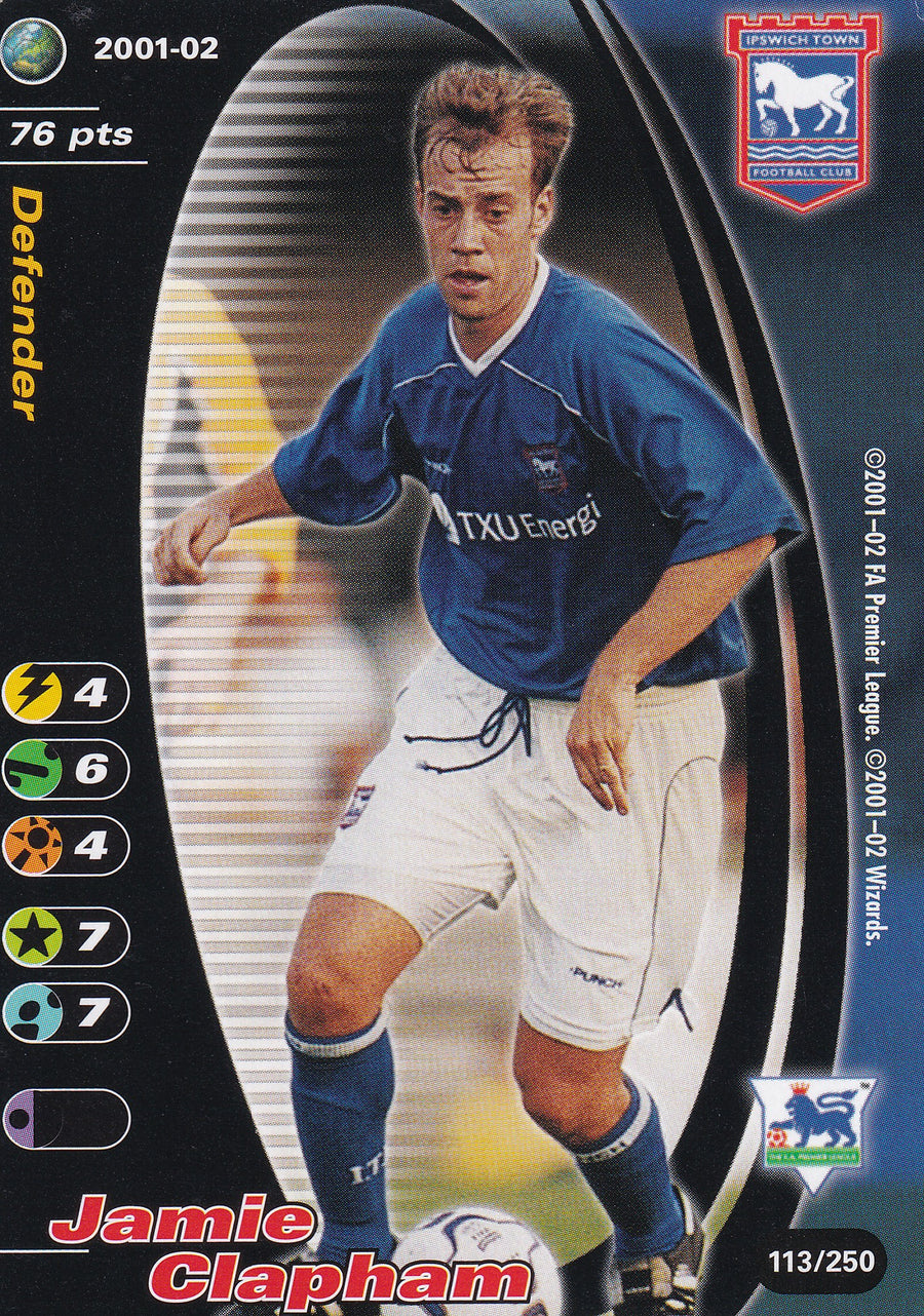 113. JAMIE CLAPHAM - IPSWICH TOWN