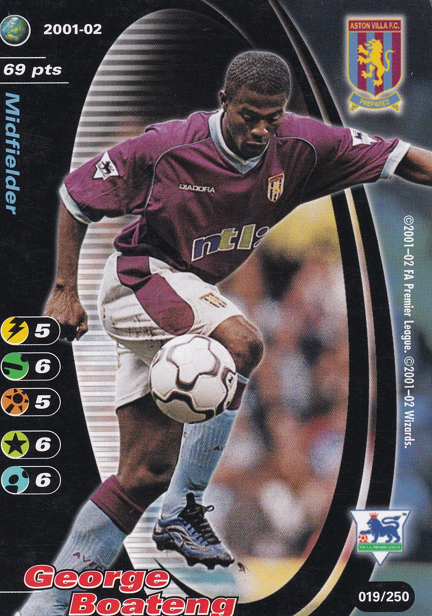 019. GEORGE BOATENG - ASTON VILLA