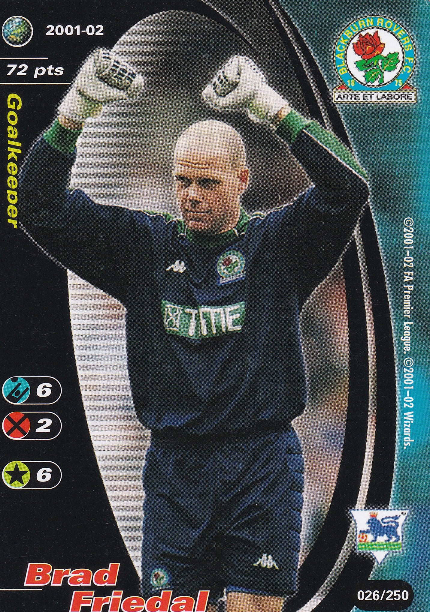 026. BRAD FRIEDAL - BLACKBURN ROVERS