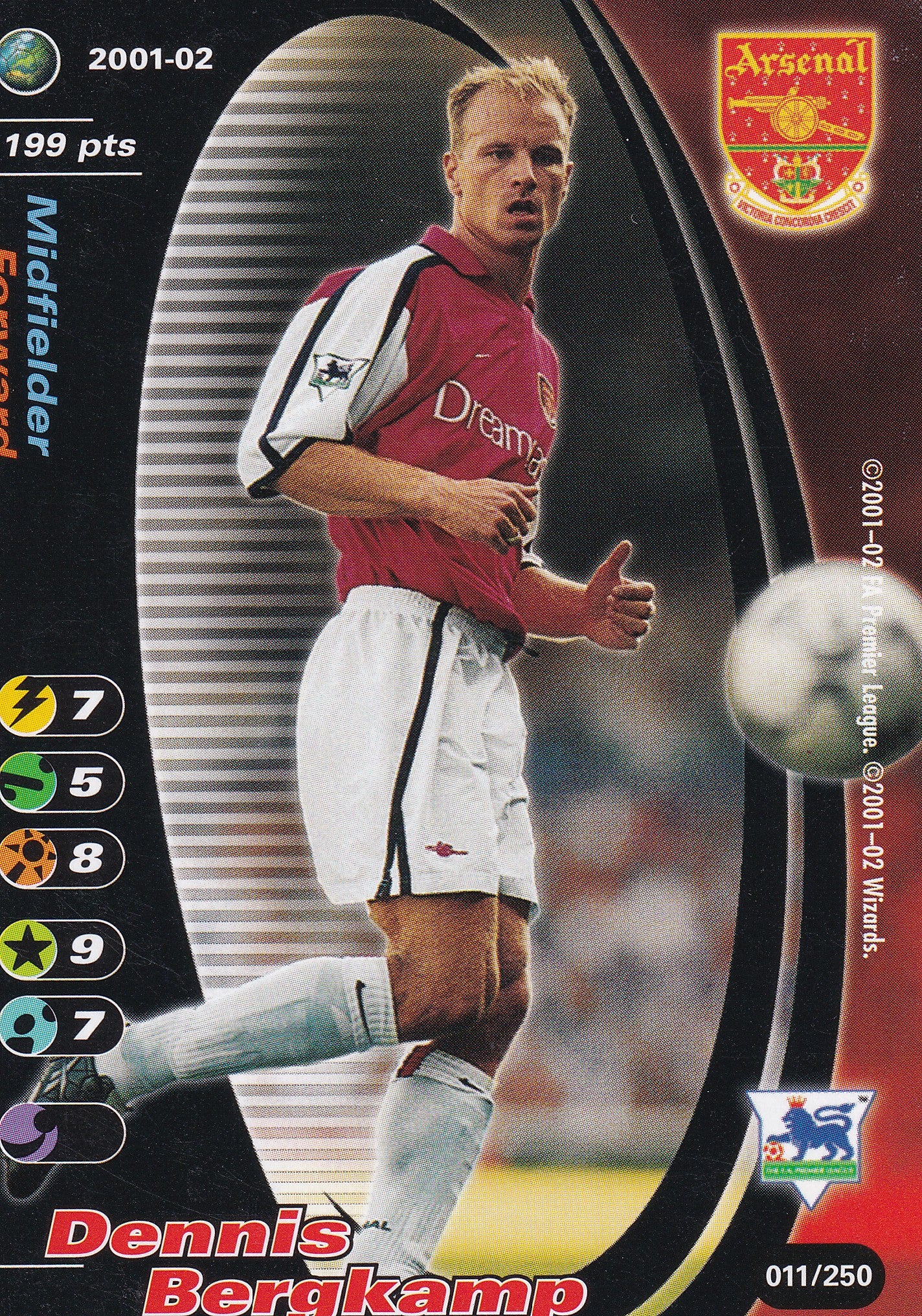 011. DENNIS BERGKAMP - ARSENAL