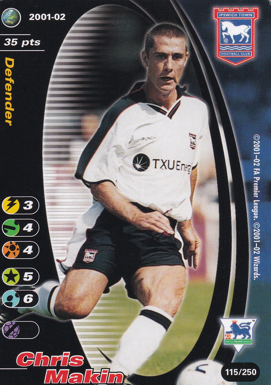 115. CHRIS MAKIN - IPSWICH TOWN