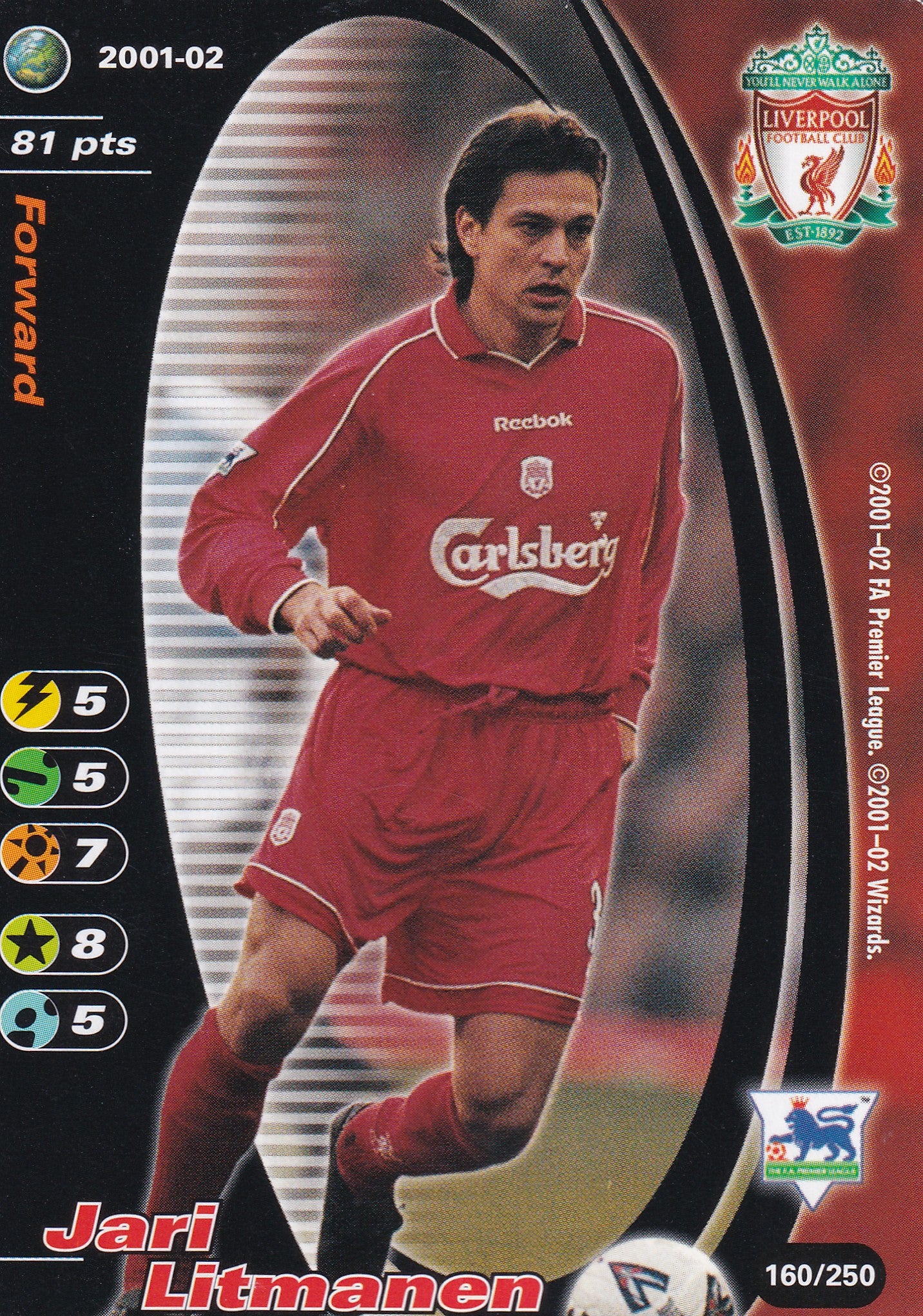 154. JARI LITMANEN - LIVERPOOL