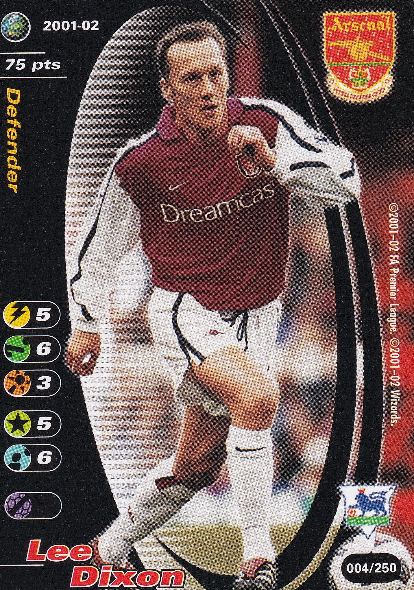 004. LEE DIXON - ARSENAL