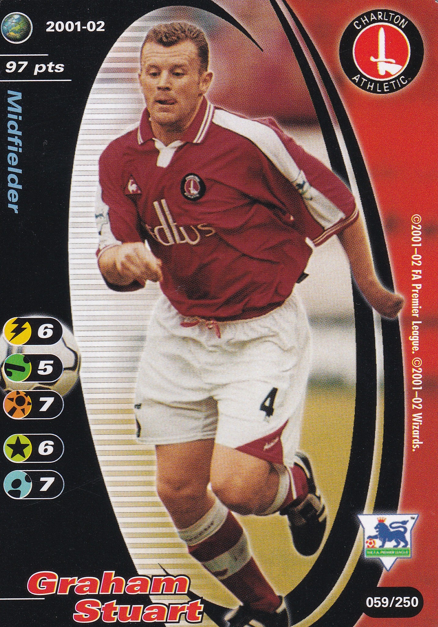 059. GRAHAM STUART - CHARLTON ATHLETIC