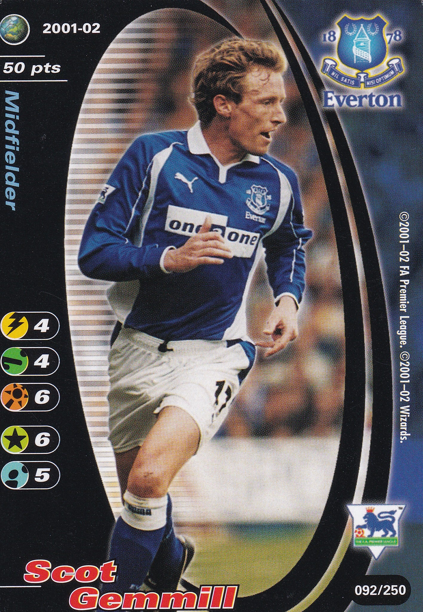 092. SCOT GEMMILL - EVERTON