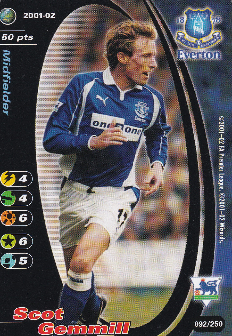 092. SCOT GEMMILL - EVERTON