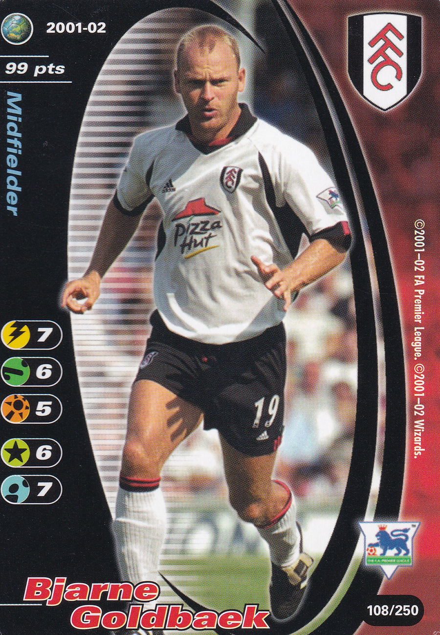 108. BJARNE GOLDBAEK - FULLHAM