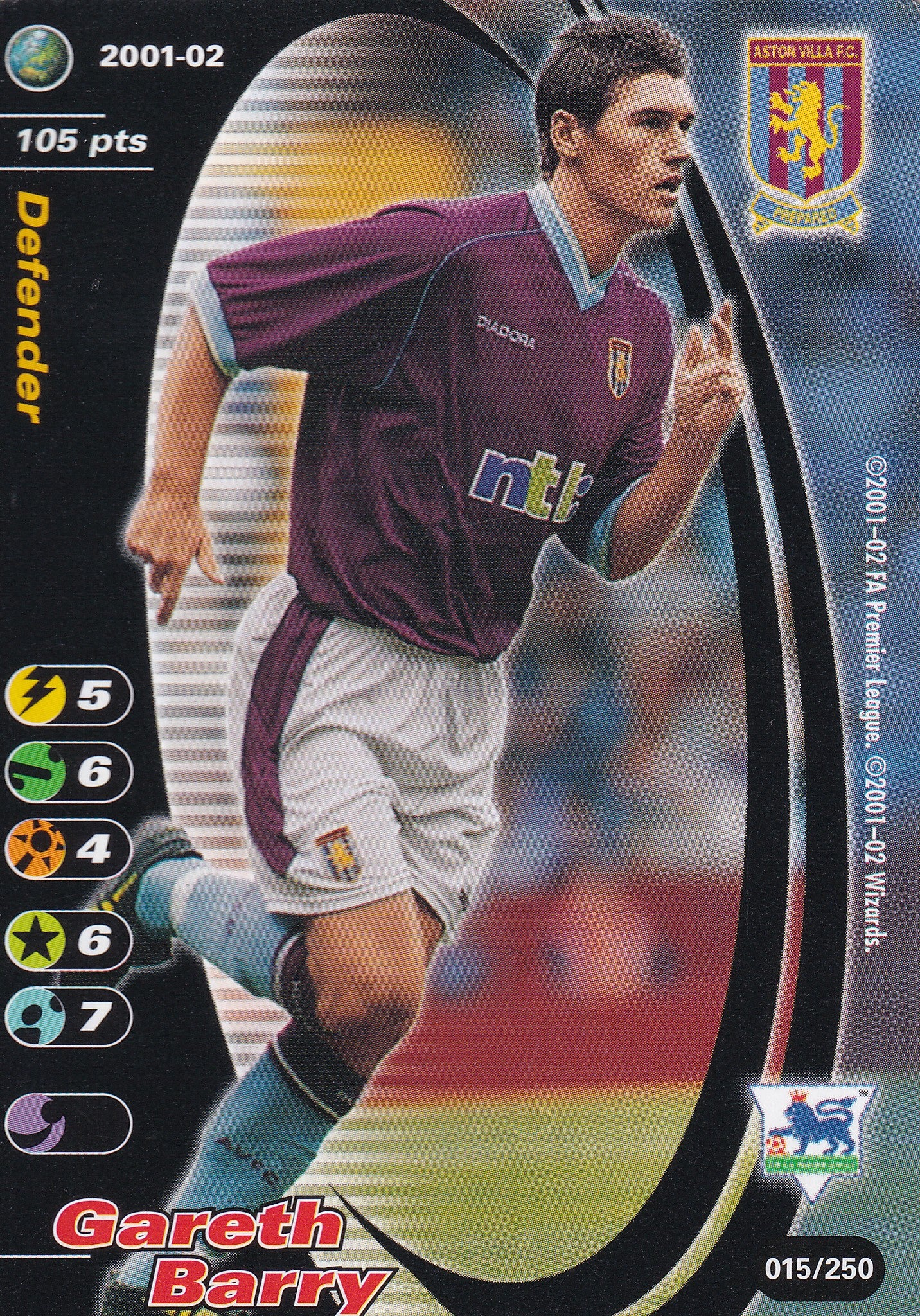 015. GARETH BARRY - ASTON VILLA