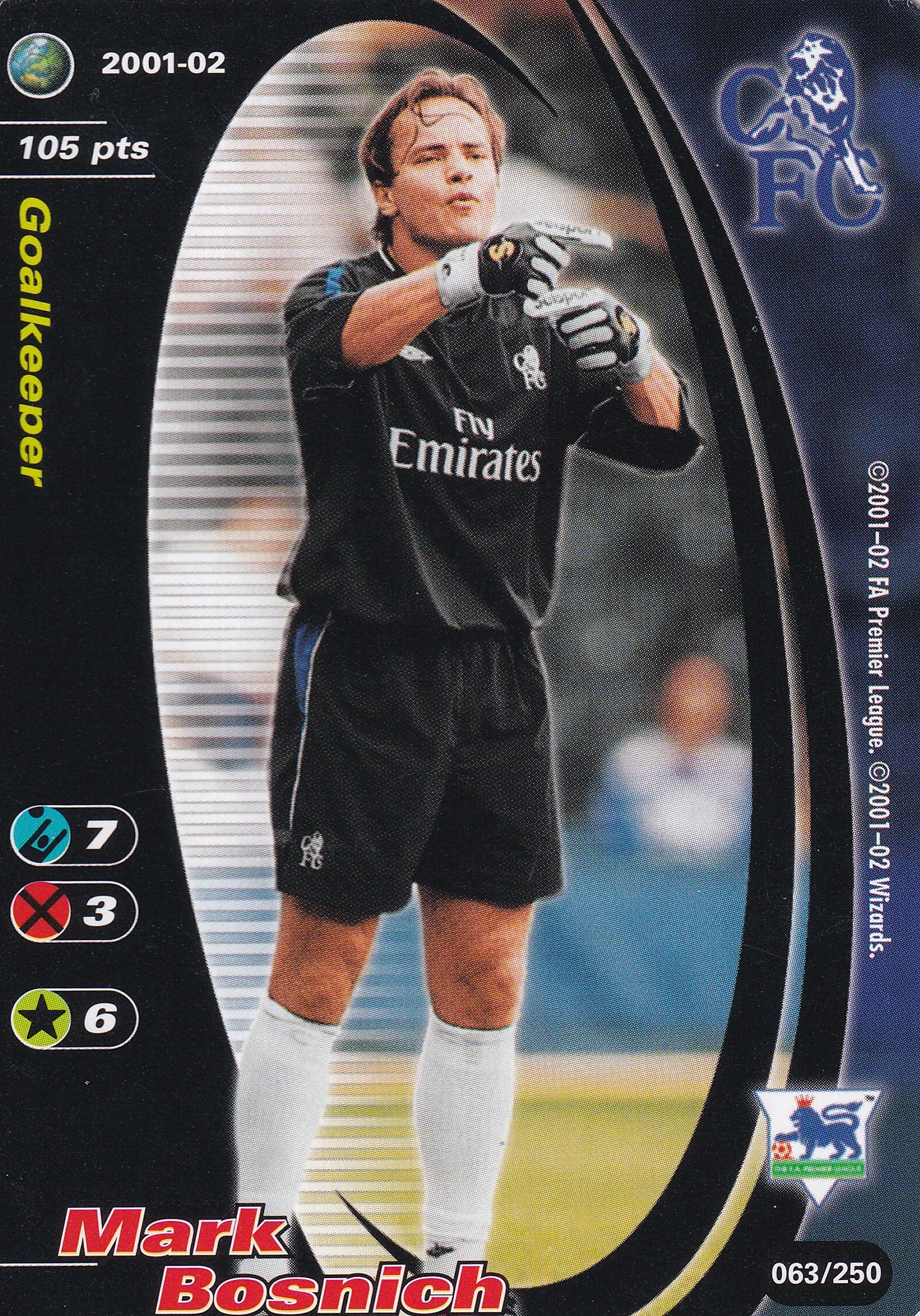 063. MARK BOSNICH - CHELSEA