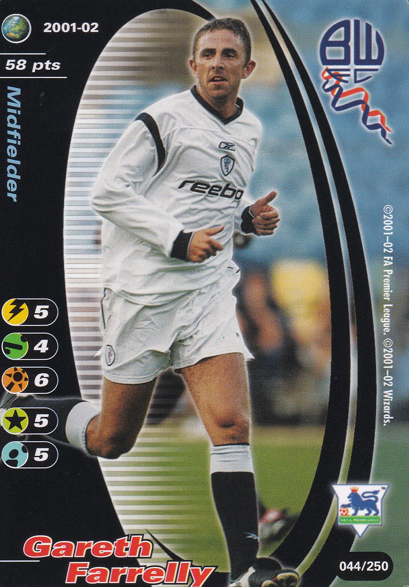 044. GARETH FARRELLY - BOLTON WANDERERS