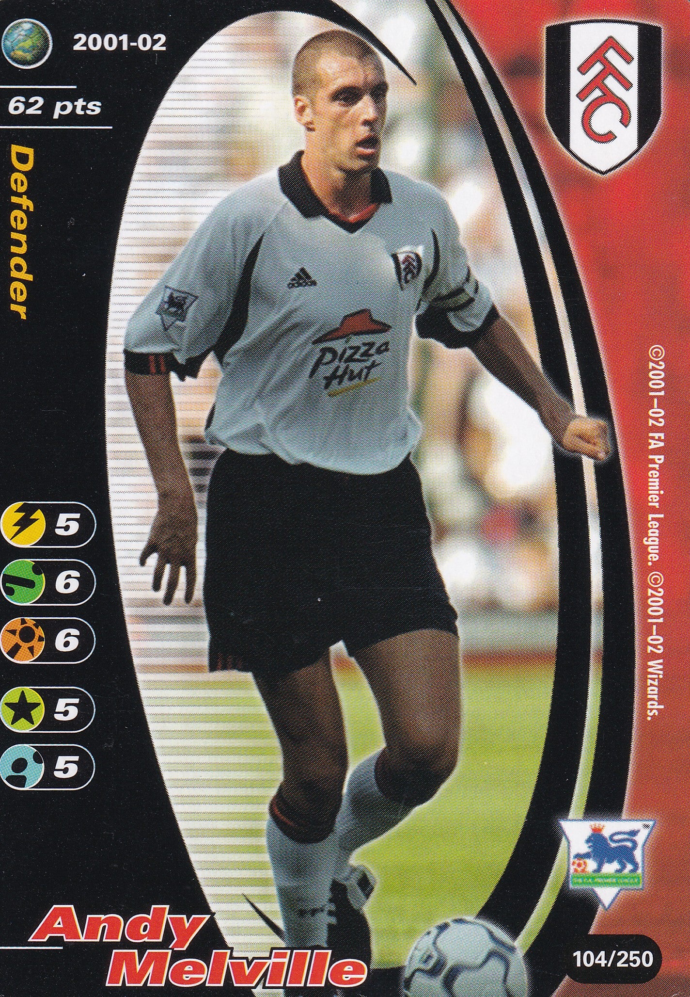 104. ANDY MELVILLE - FULLHAM