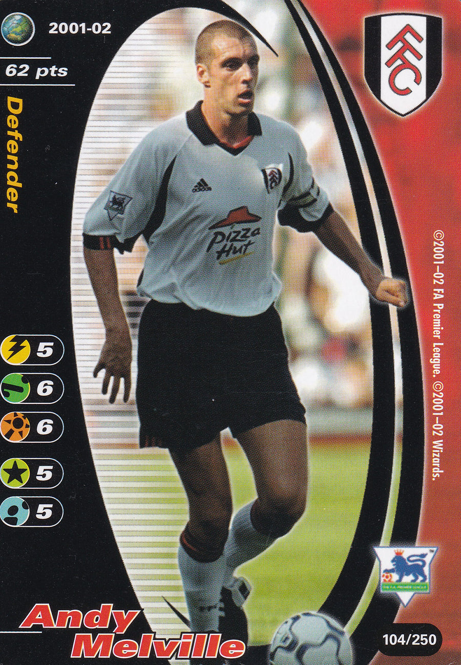 104. ANDY MELVILLE - FULLHAM