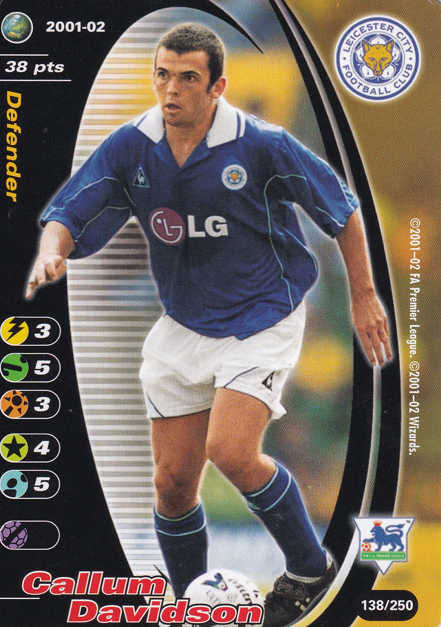 138. CALLUM DAVIDSON - LEICESTER CITY