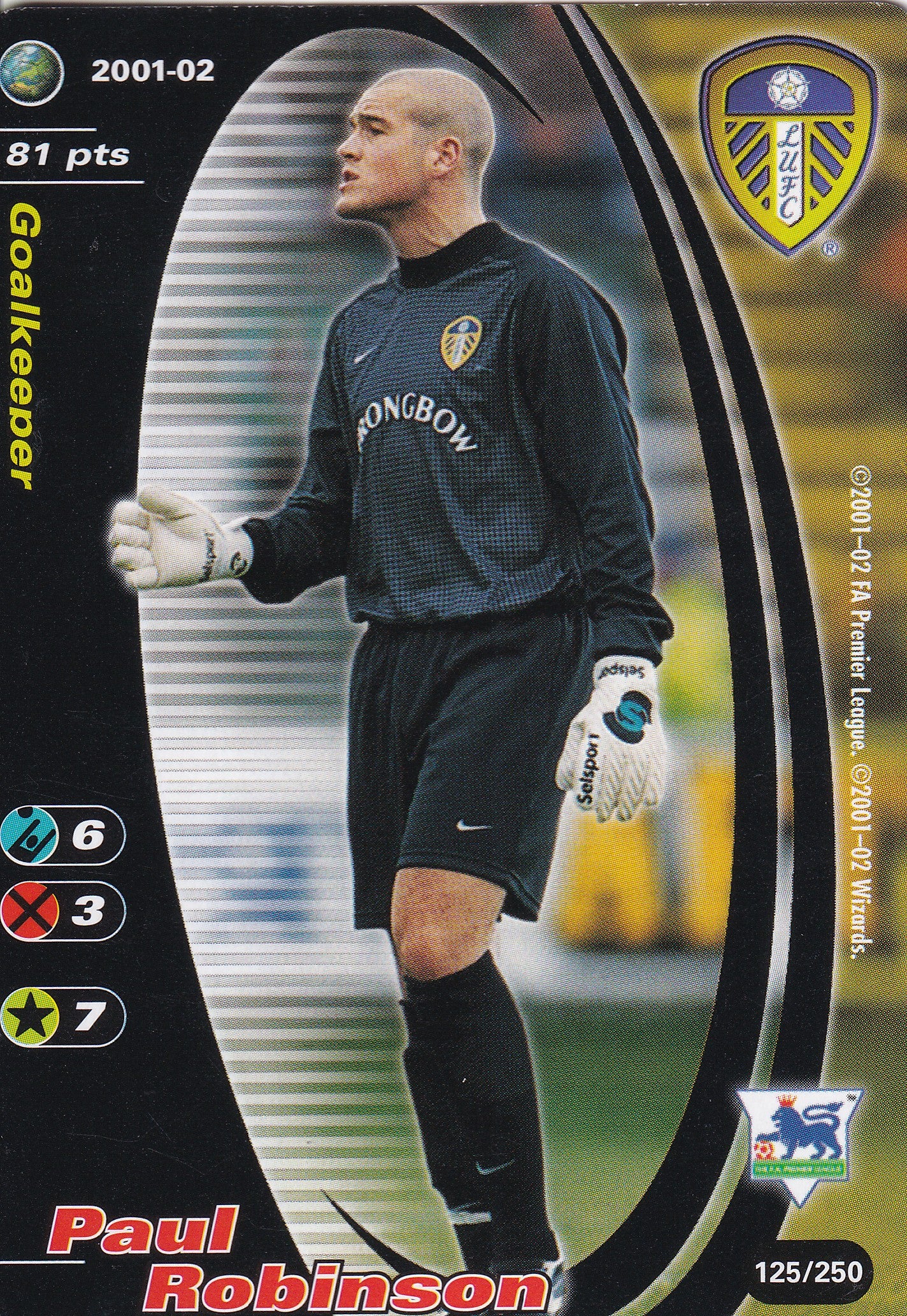 125. PAUL ROBINSON - LEEDS UNITED