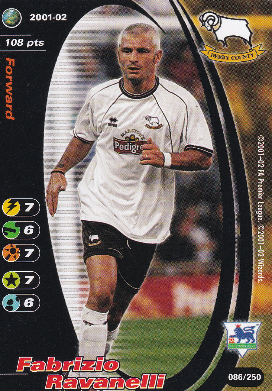 086. FABRIZIO RAVANELLI - DERBY COUNTY