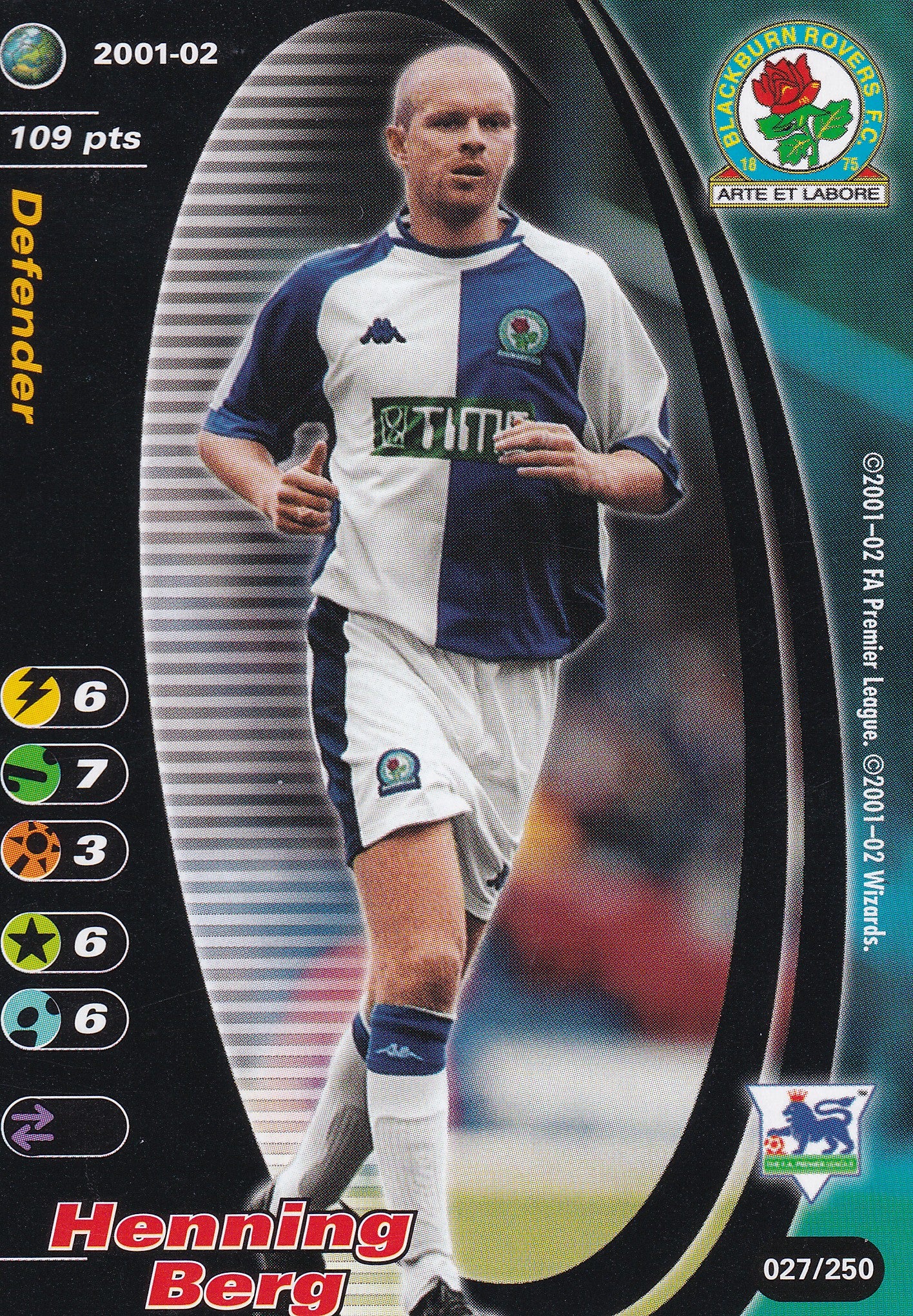 027. HENNING BERG - BLACKBURN ROVERS