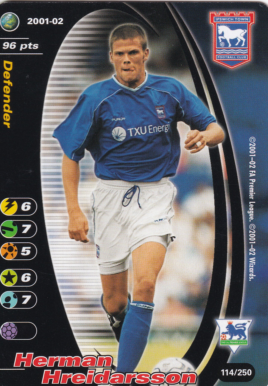 114. HERMAN HREIDARSSON - IPSWICH TOWN