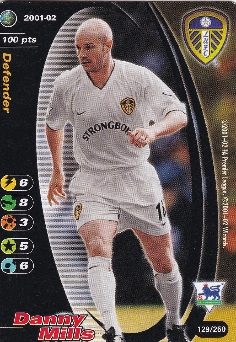 129. DANNY MILLS - LEEDS UNITED