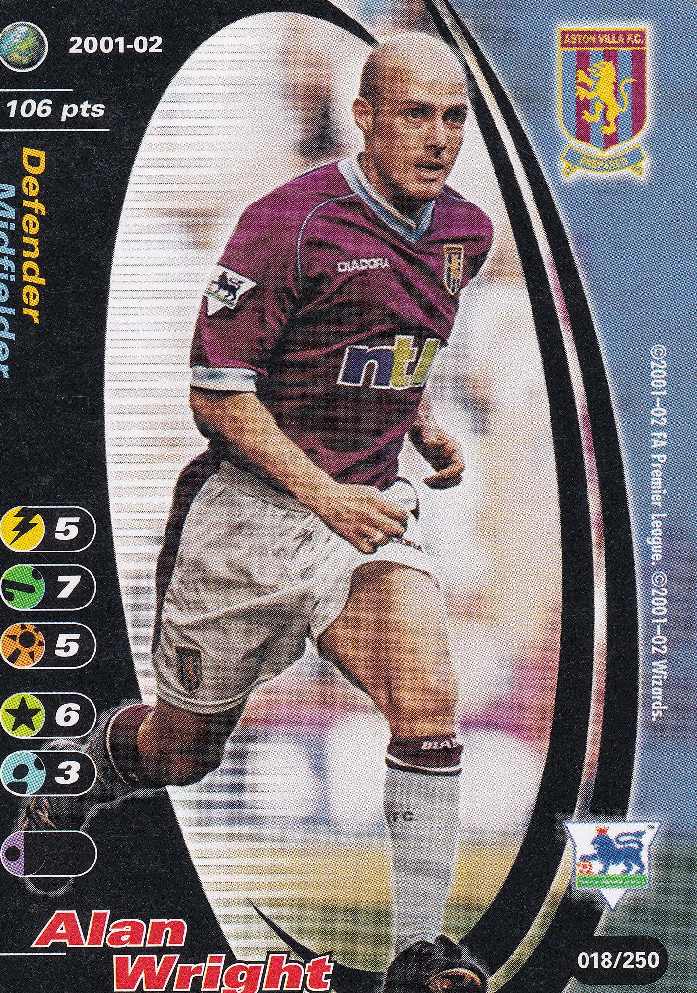 018. ALAN WRIGHT - ASTON VILLA