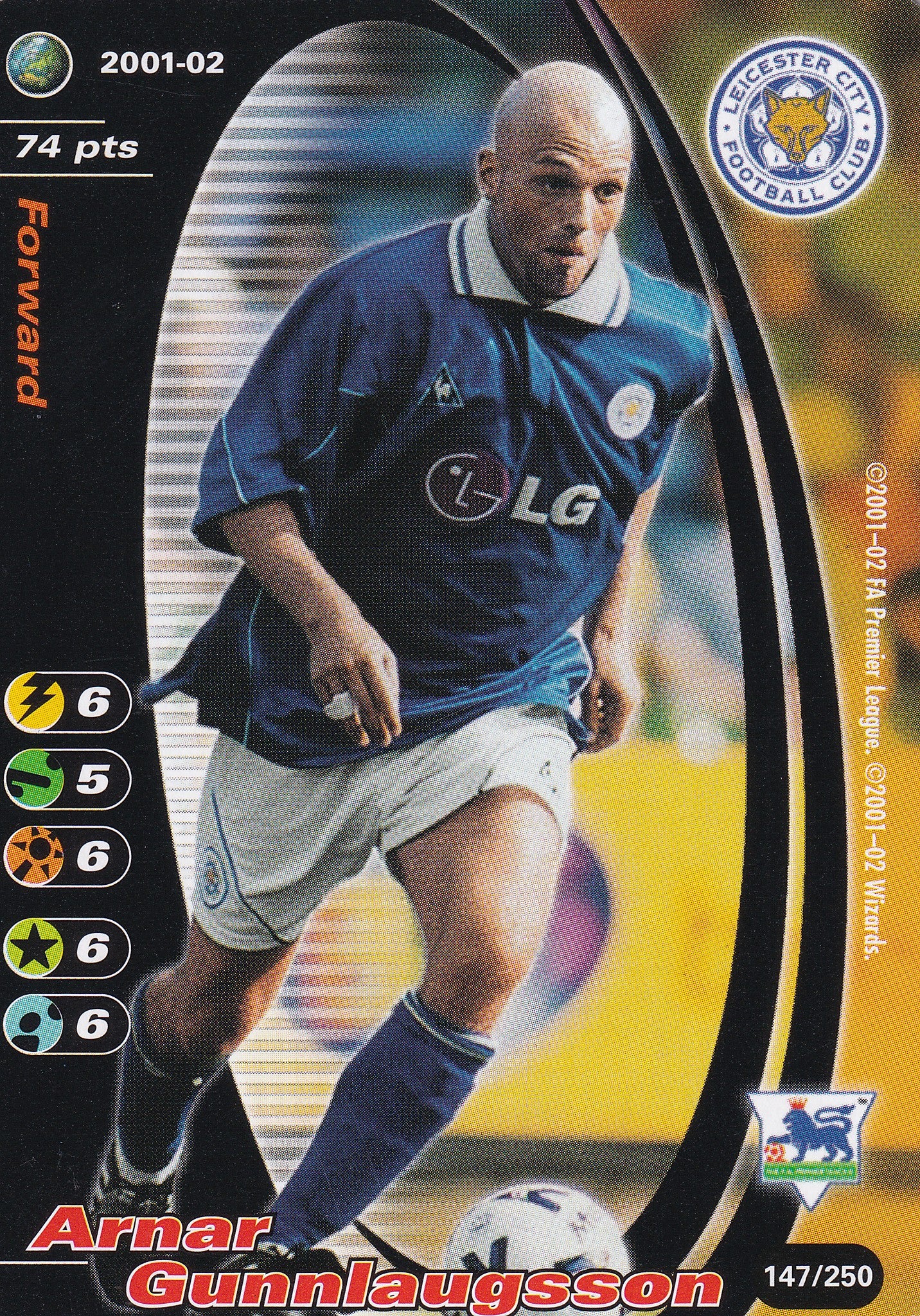 147. ARNAR GUNNLAUGSSON - LEICESTER CITY