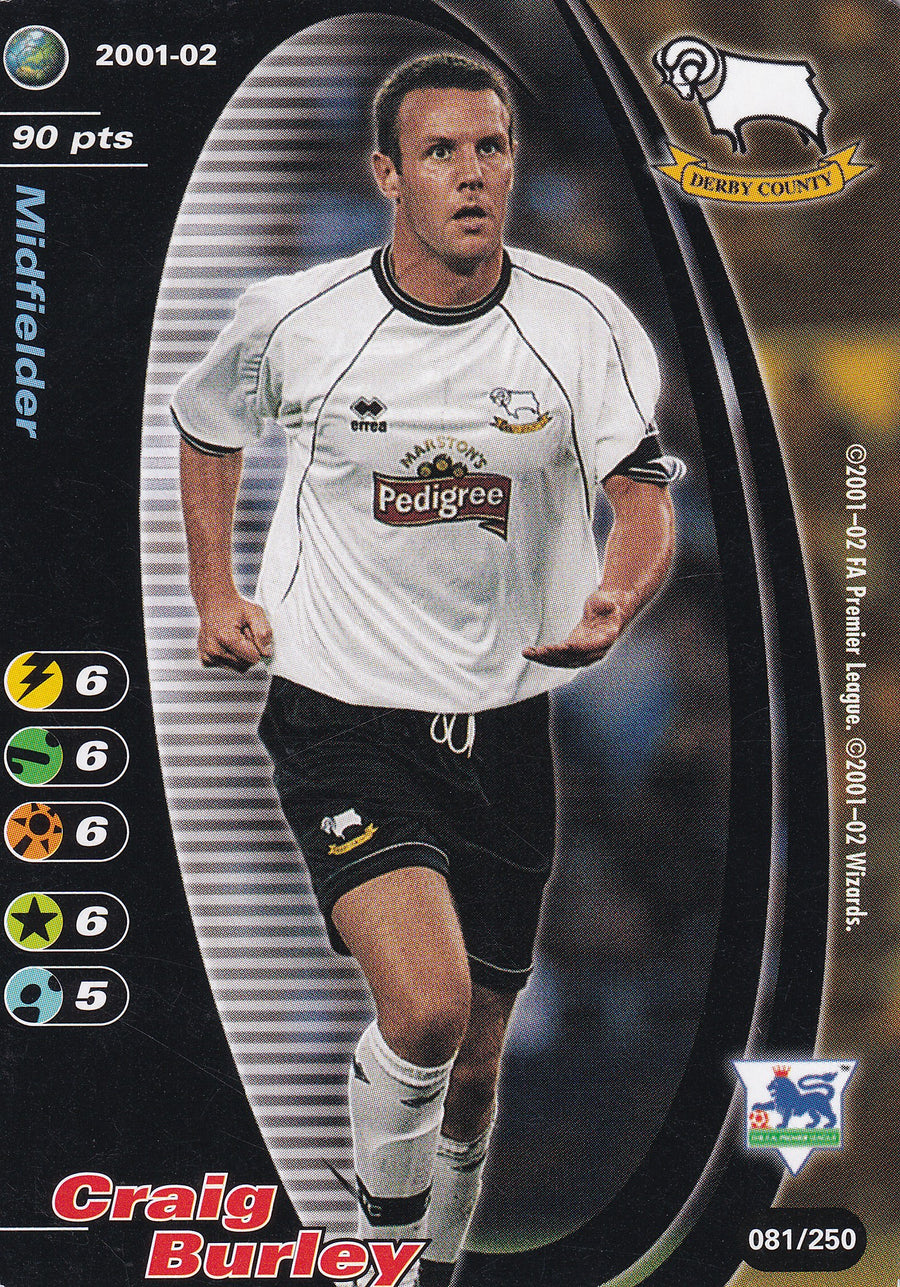 081. CRAIG BURLEY - DERBY COUNTY