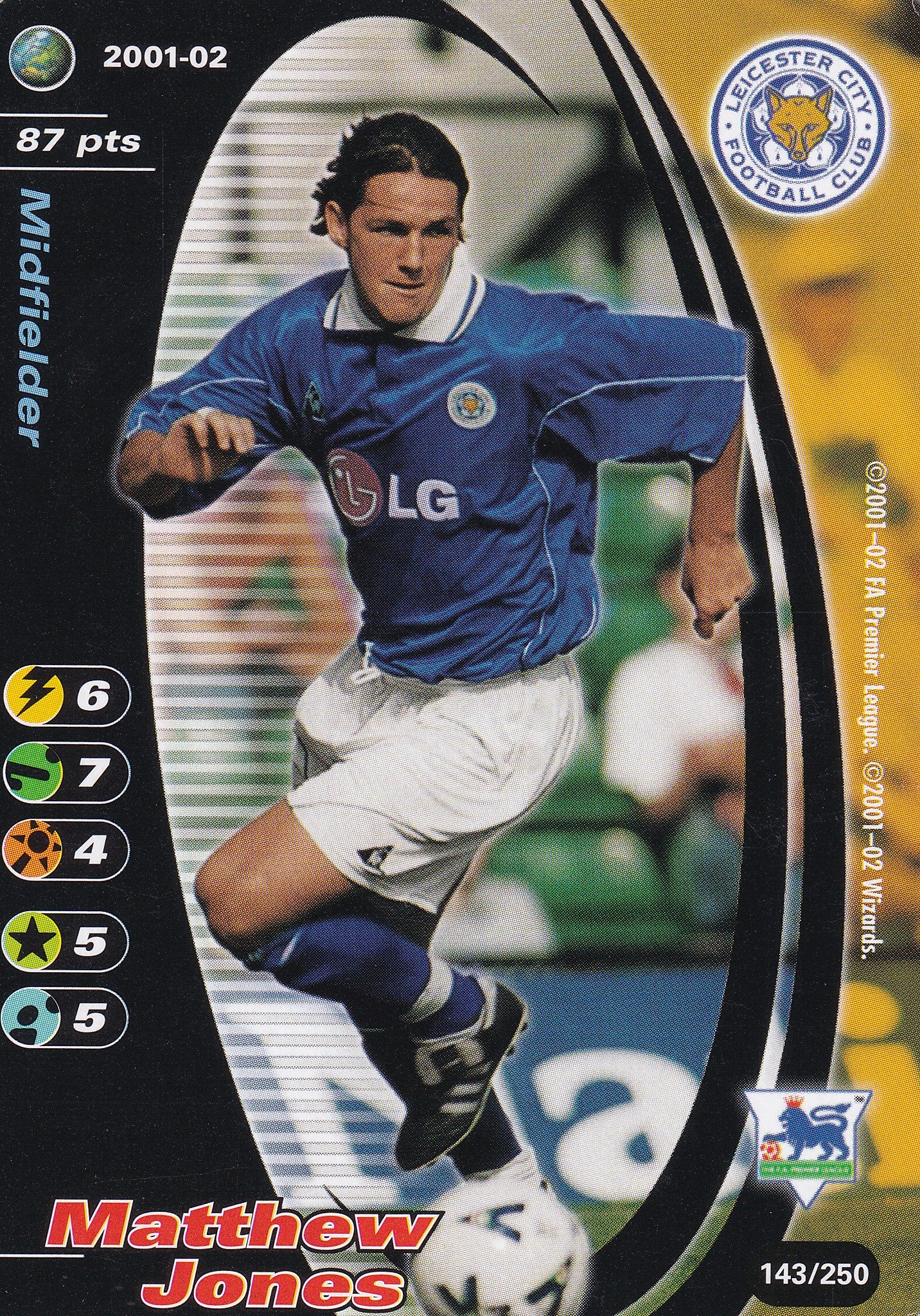 143. MATTHEW JONES - LEICESTER CITY