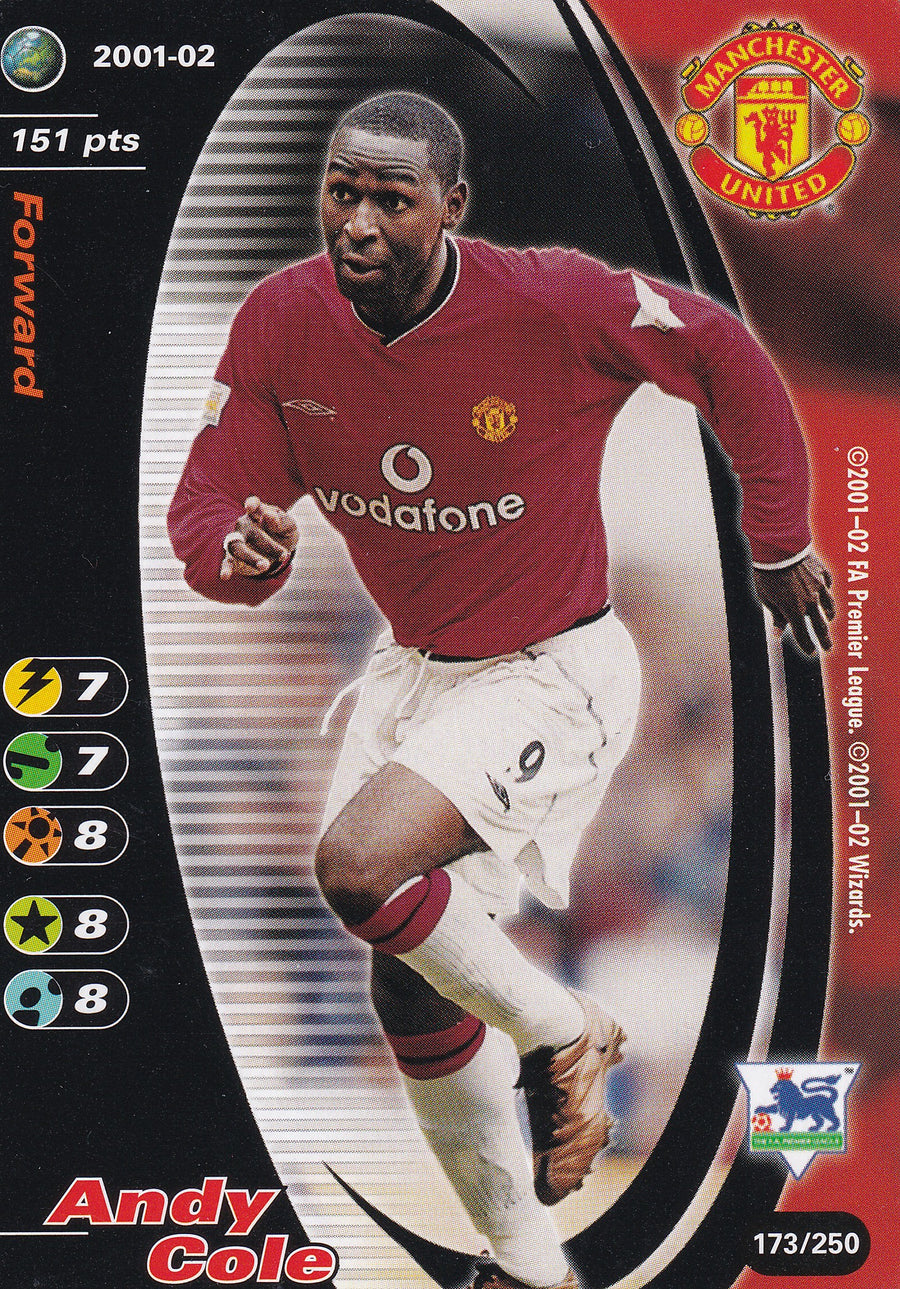 173. ANDY COLE - MANCHESTER UNITED