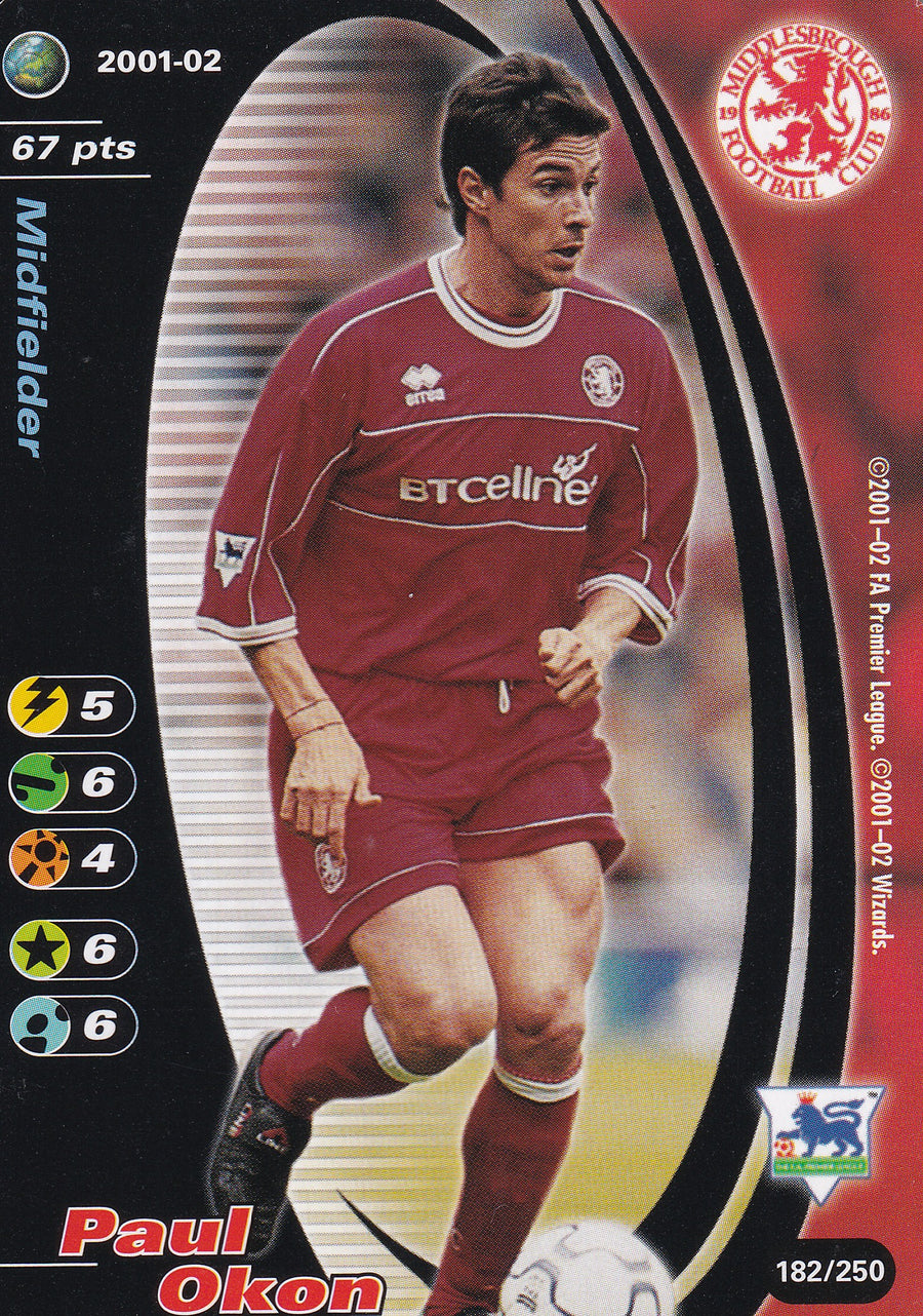 182. PAUL OKON - MIDDLESROUGH
