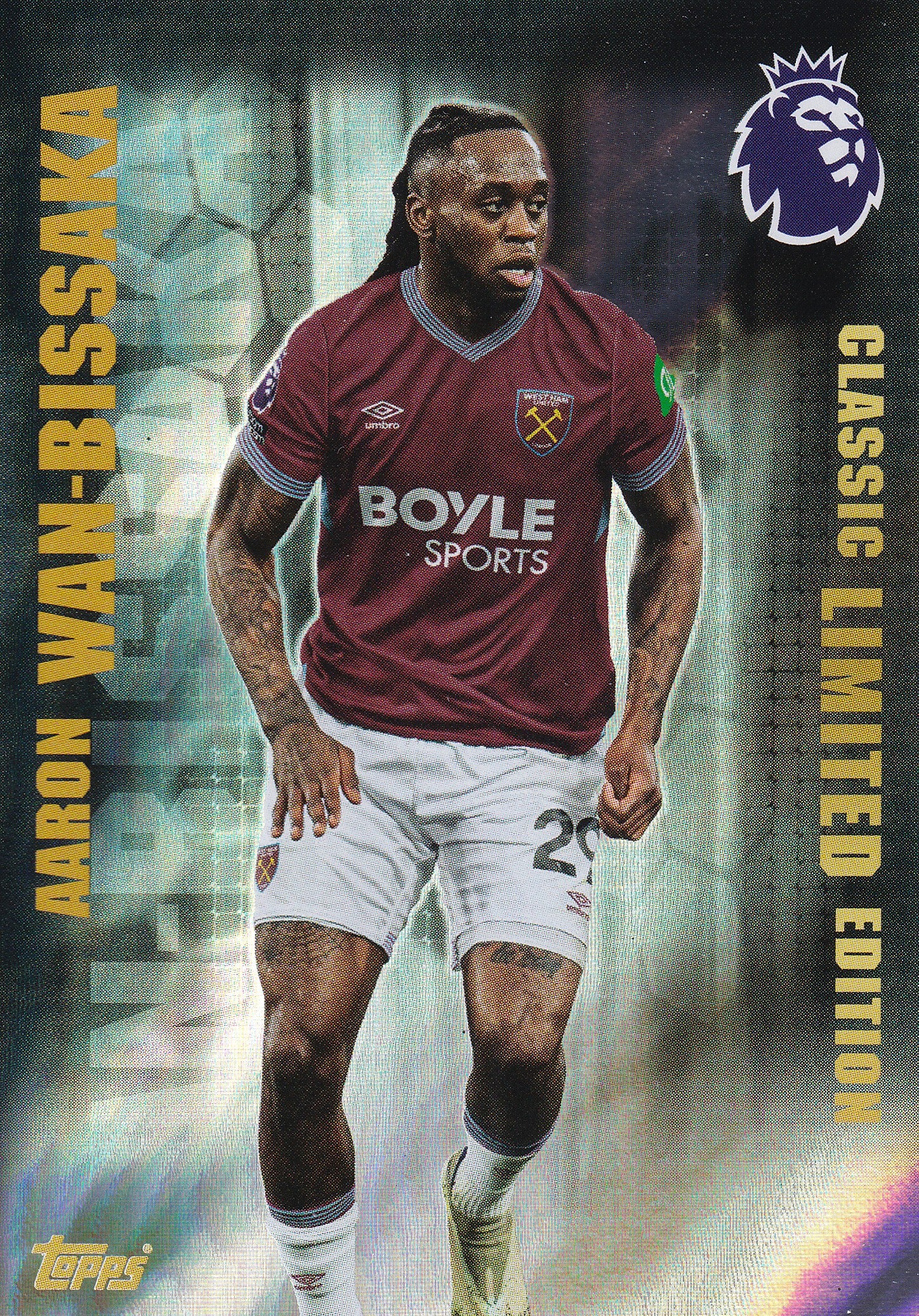 LE-17. AARON WAN-BISSAKA - WEST HAM UNITED - CLASSIC LIMITED EDITION