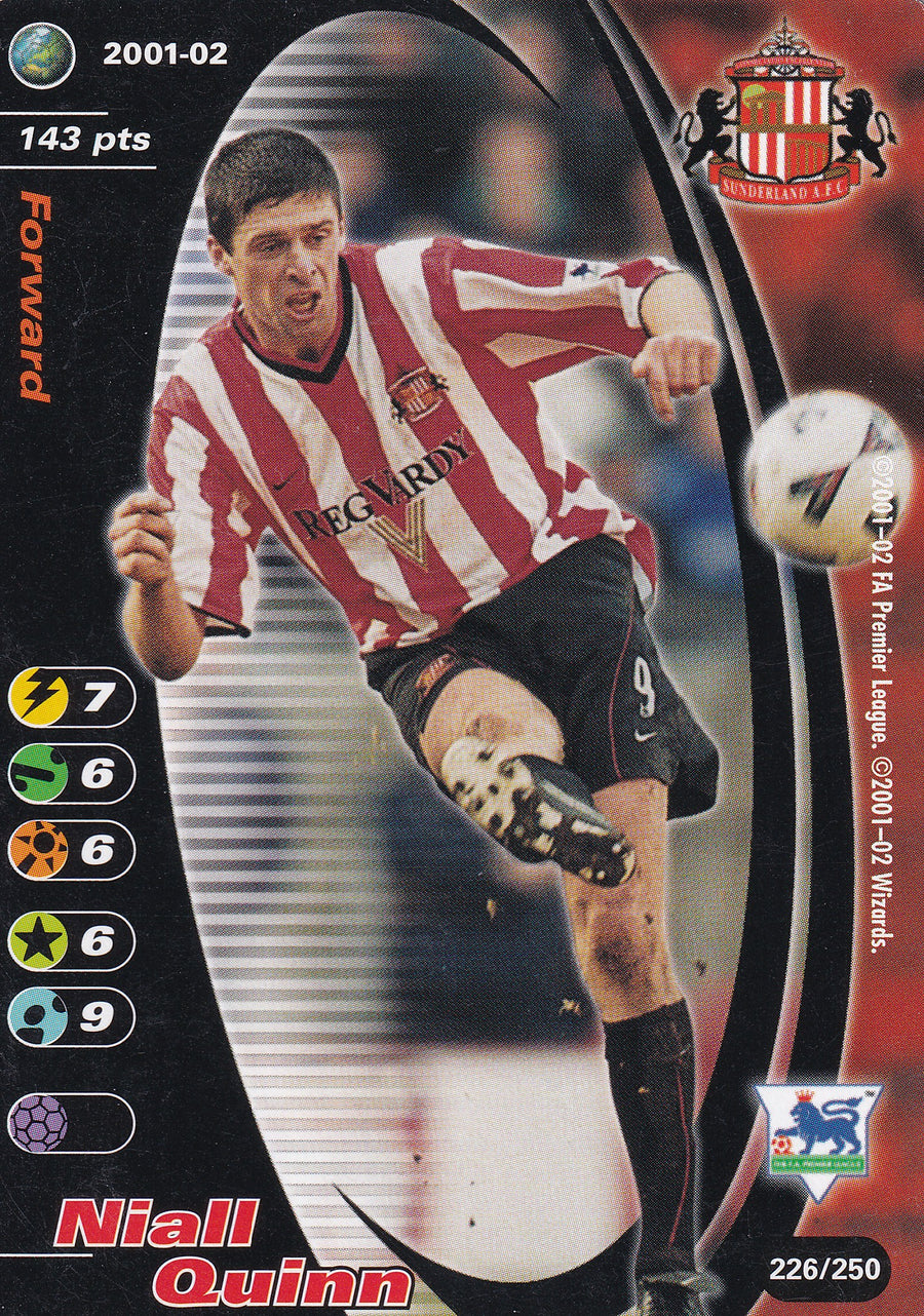 226. NIALL QUINN - SUNDERLAND
