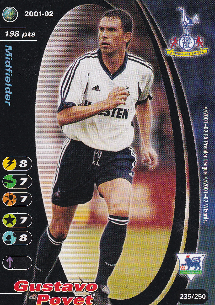 235. GUSTAVO POYET - TOTTENHAM HOTSPUR