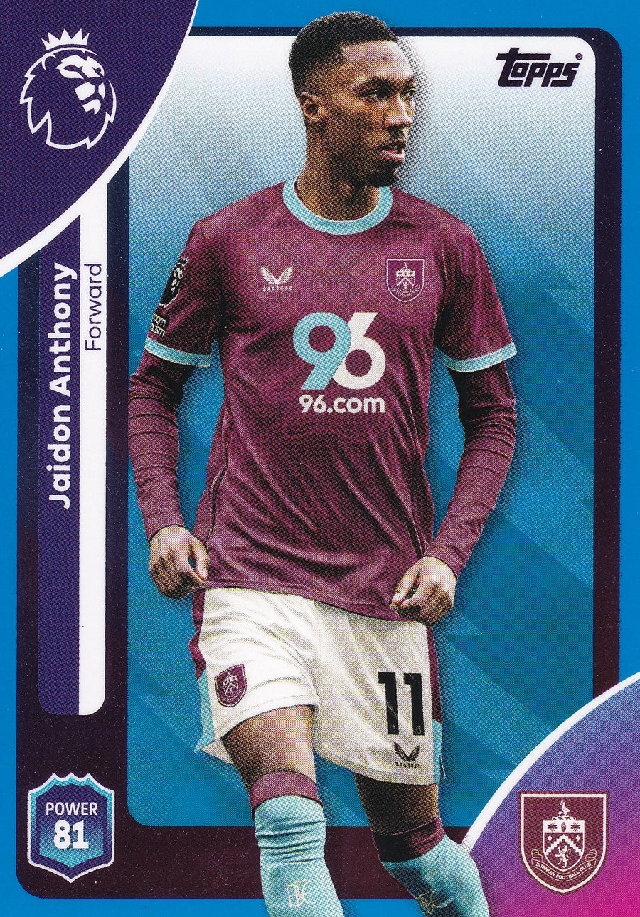 320. JAIDON ANTHONY - BURNLEY - BLUE PARALLELL