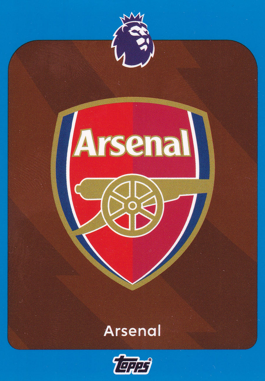 001. ARSENAL - BADGE - BLUE PARALLELL