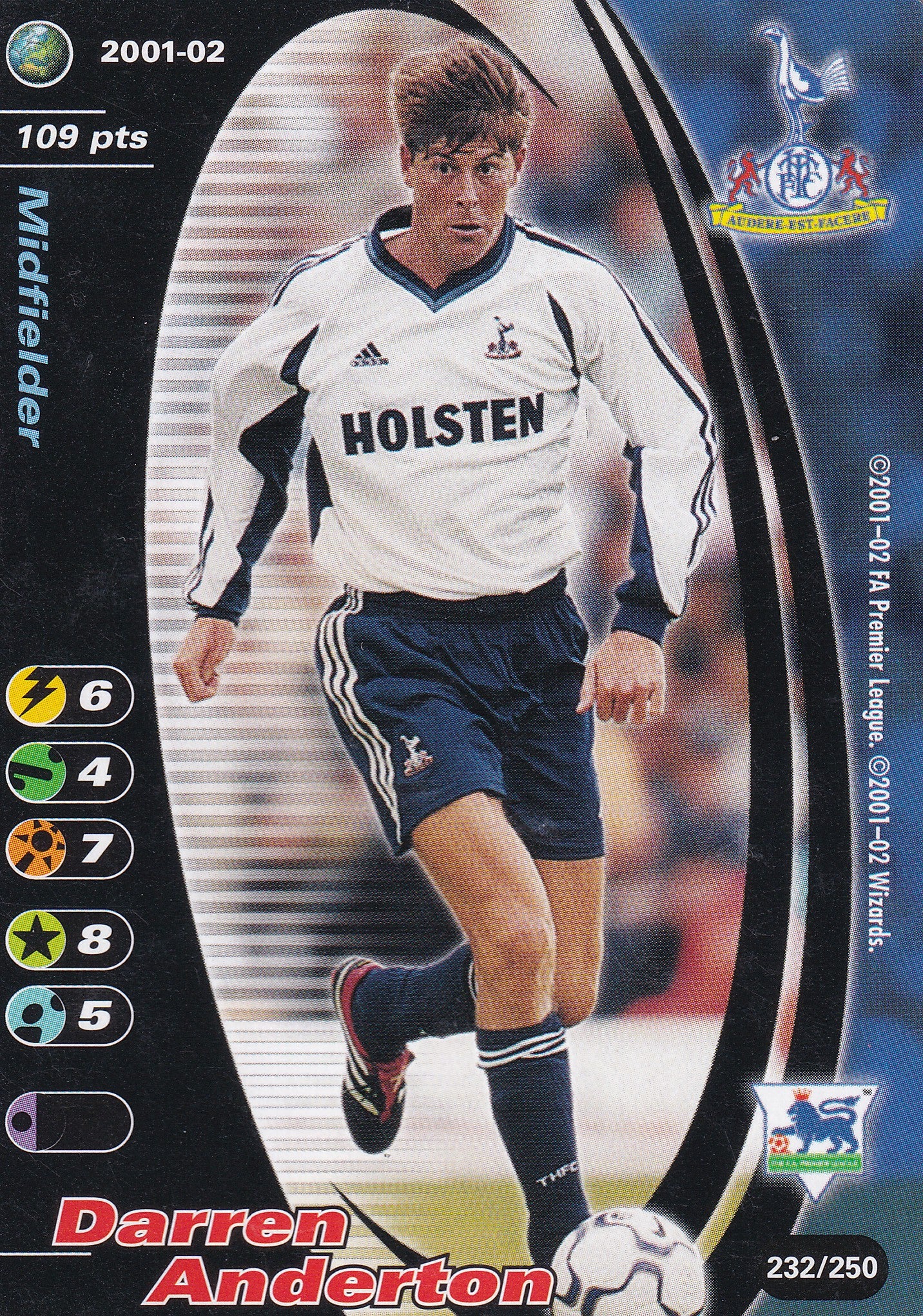 232. DARREN ANDERTON - TOTTENHAM HOTSPUR